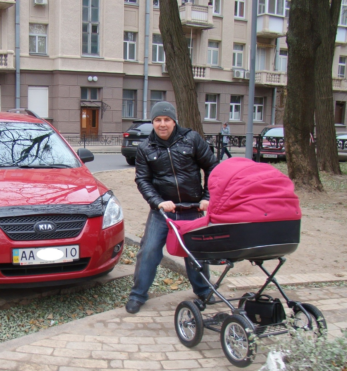 Багажник SW и детская коляска RoanMarita! — KIA Ceed SW (1G), 1,6 л, 2008  года | наблюдение | DRIVE2