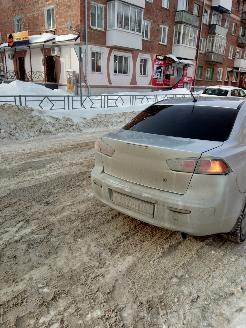 Дед неадекват ;( — Mitsubishi Lancer X, 1,5 л, 2011 года | ДТП | DRIVE2