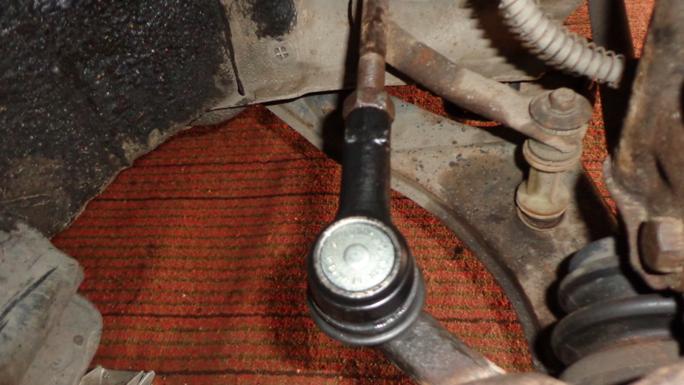 Наконечники рулевых тяг. — Hyundai Accent (1G), 1,5 л, 1996 года ...