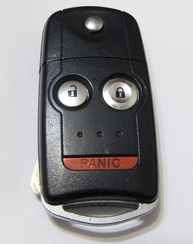 Замена лезвия в чип-ключе Acura RDX - Acura RDX (1G), 2,3 л, 2008 года своими ру