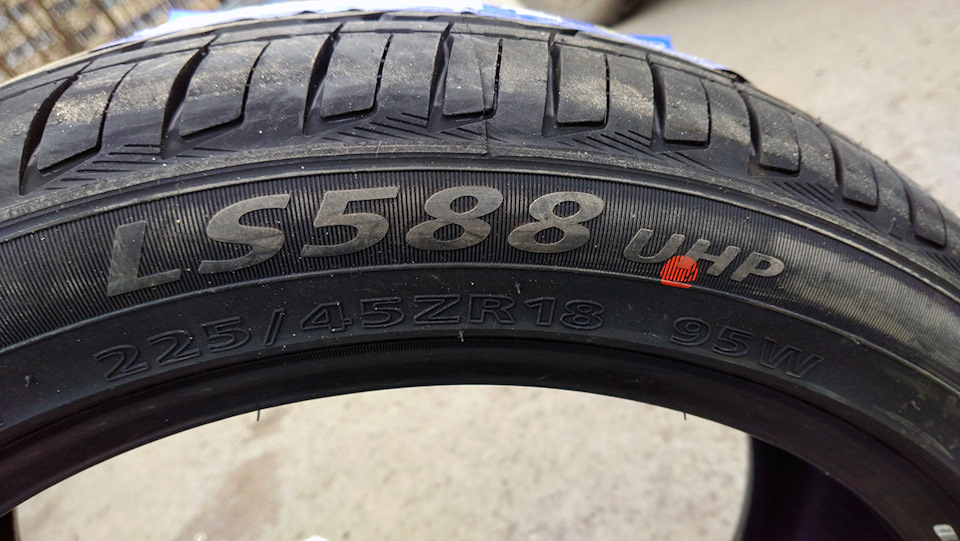 [44] Новая резина LANDSAIL LS588 225/45 R18 — Mitsubishi Lancer X, 1,5 ...