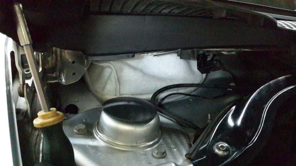 Установленный фильтр. — Skoda Octavia A5 Mk2