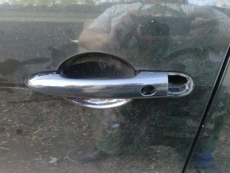 Ручка от рено Колеос часть2. — Nissan Primera (P12), 1,8 л, 2005 года ...