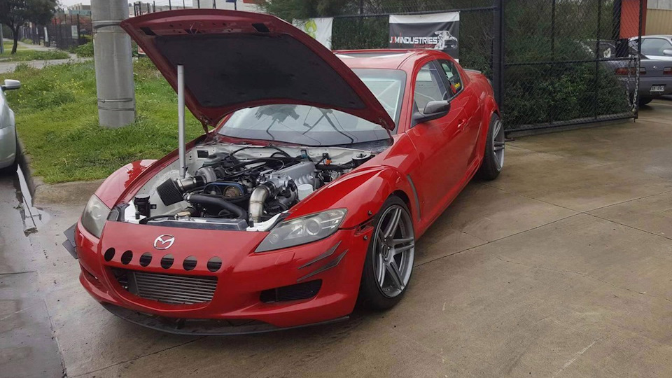 Mazda RX-8 with a 2JZ-GTE - DRIVE2.