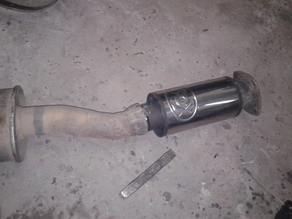 Резонатор вместо катализатора — Toyota Corolla Ceres, 1,8 л, 1992 года ...