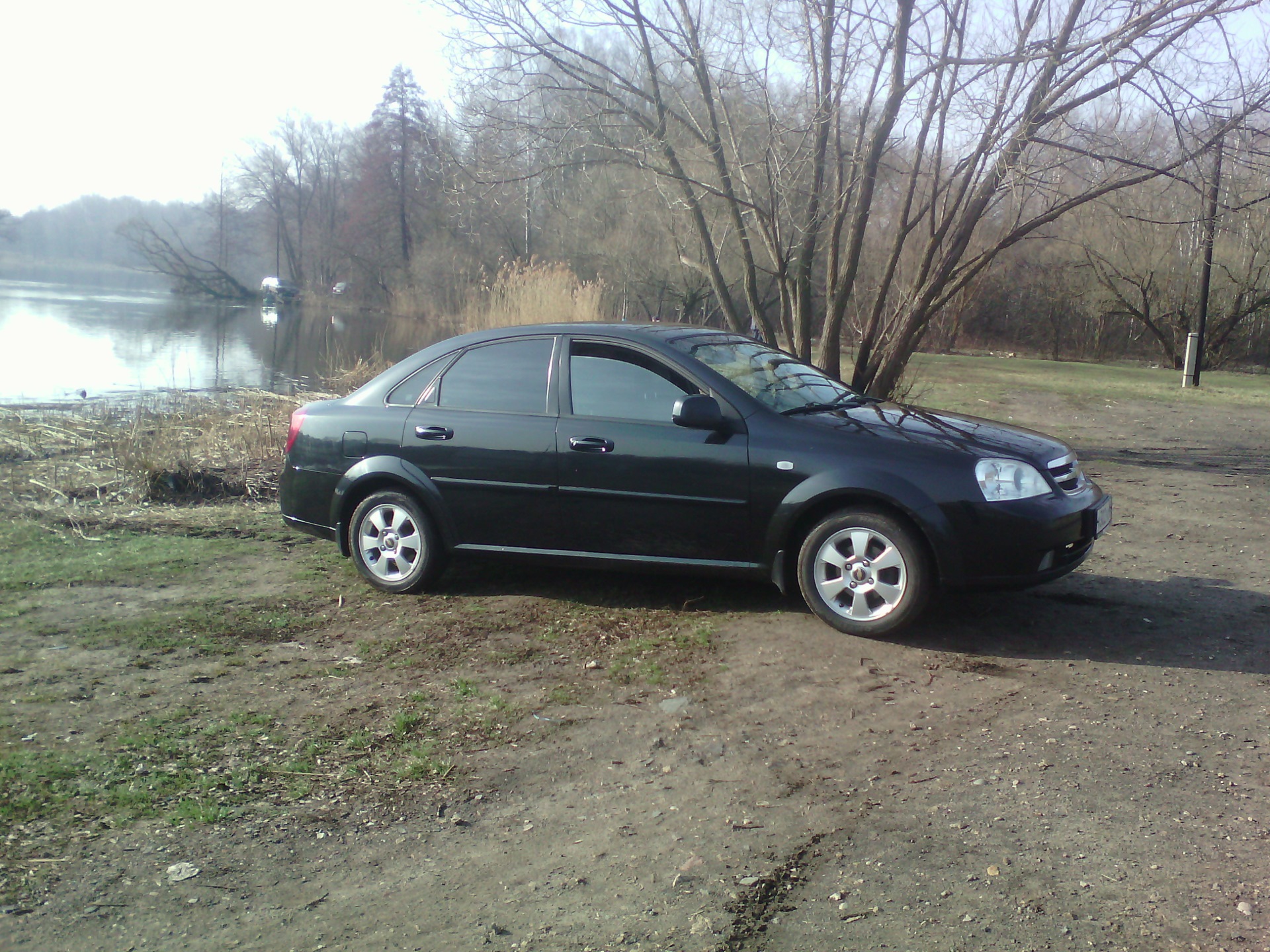 Chevrolet Lacetti седан зимой