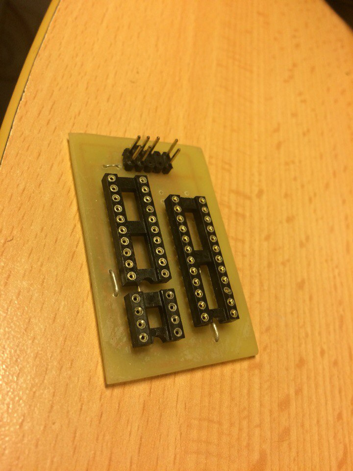 Отладочная плата для ATTINY