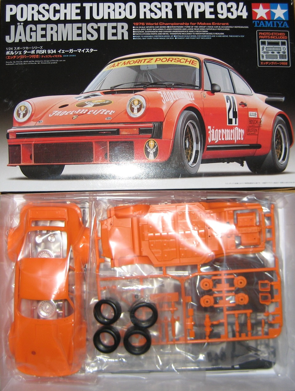 自動車 Tamiya 1/12 Porsche Turbo RSR Type 934 Tamiya 1/12 Racing Car Series Porsche Turbo RSR Type 934