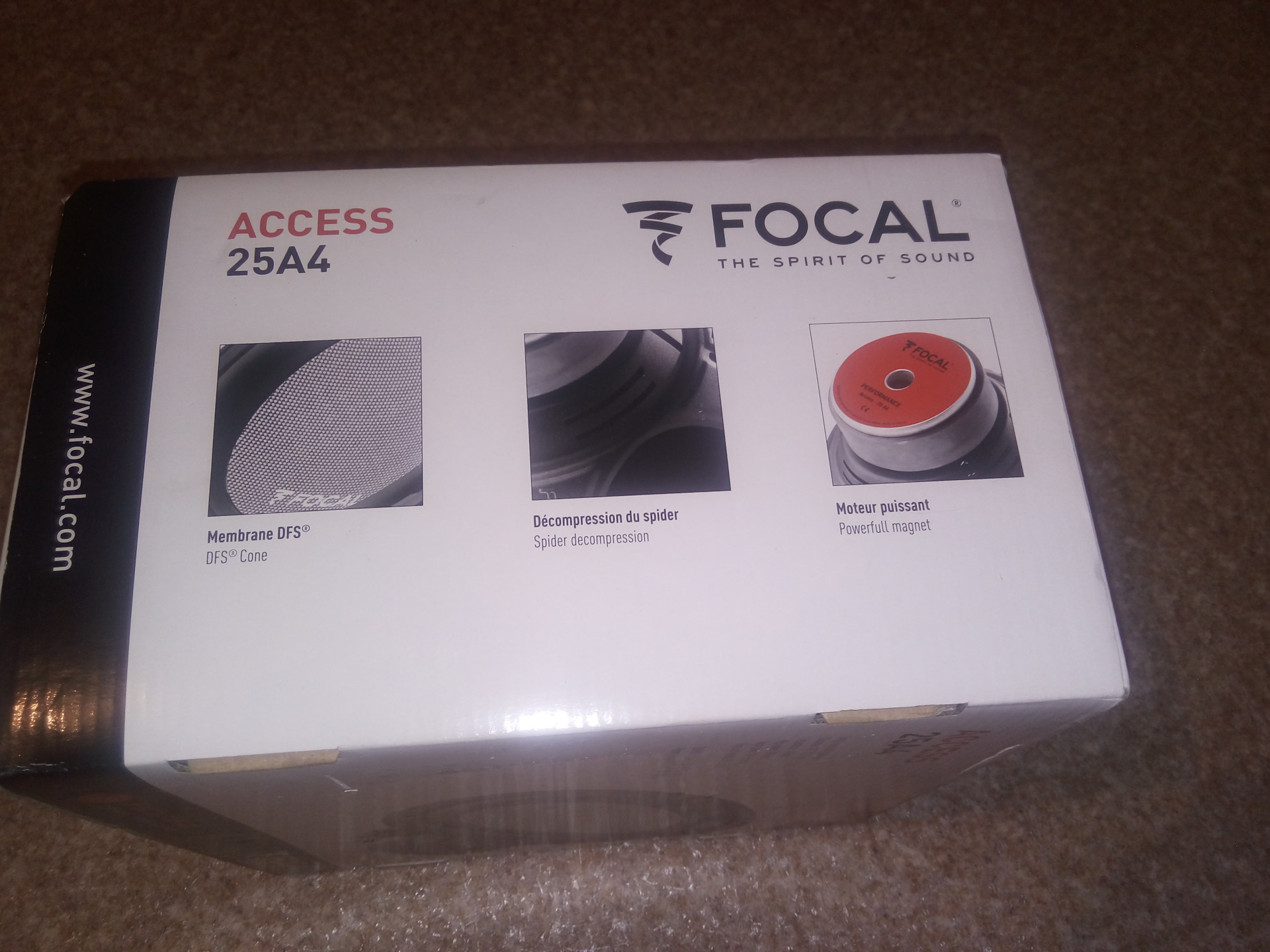 Focal access 25 a4 короб