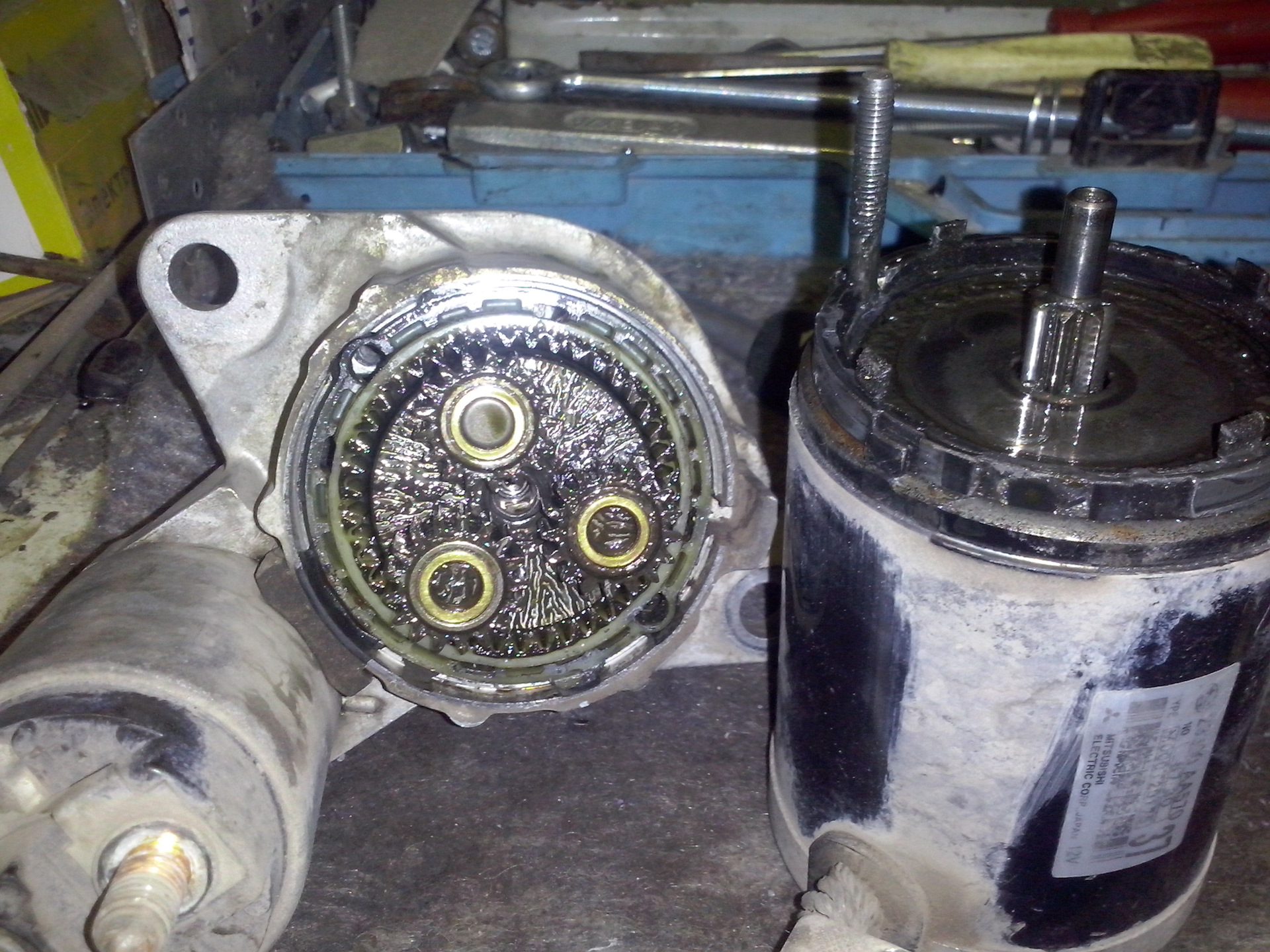 Разборка стартера и замена бендикса на SH. — Subaru Forester (SH), 2,5 ...