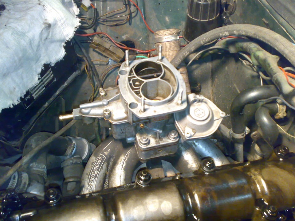 регулировка клапанов, замена карба, замена свечей — Lada 21063, 1,5 л ...