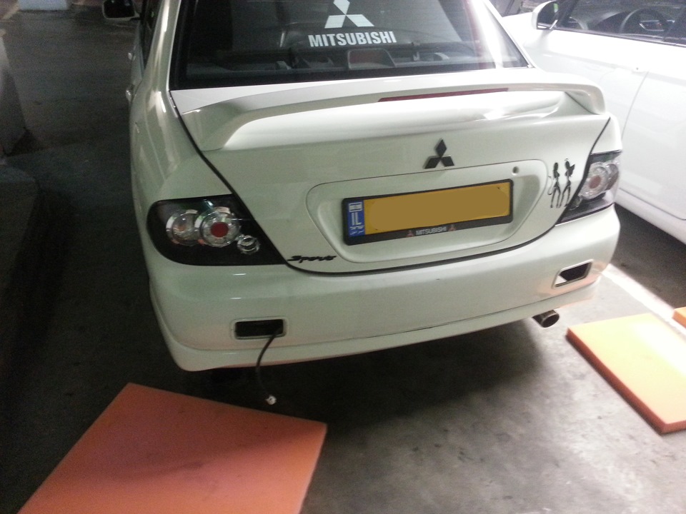 Подключение задней второй противотуманки + затемнения их. — Mitsubishi ...