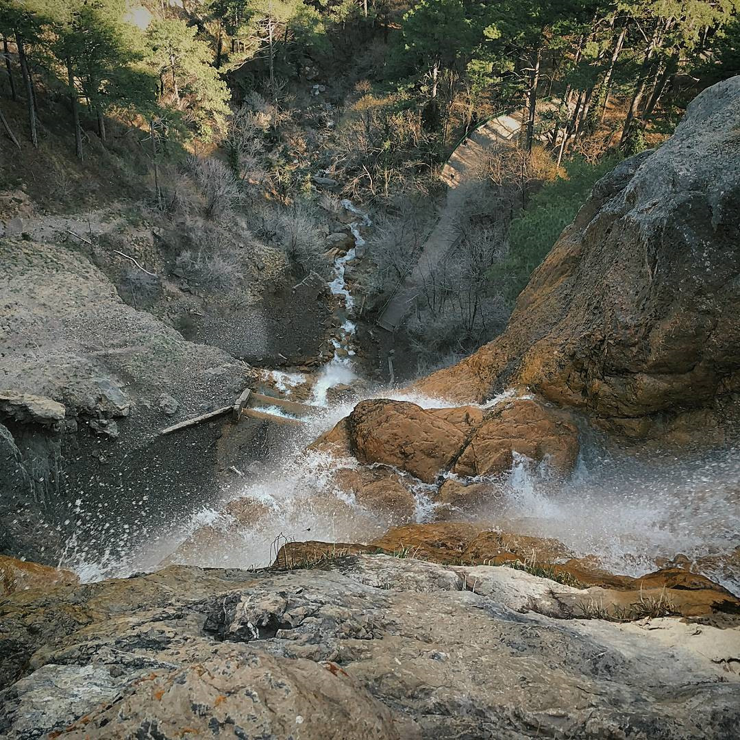 река водопадная в ялте