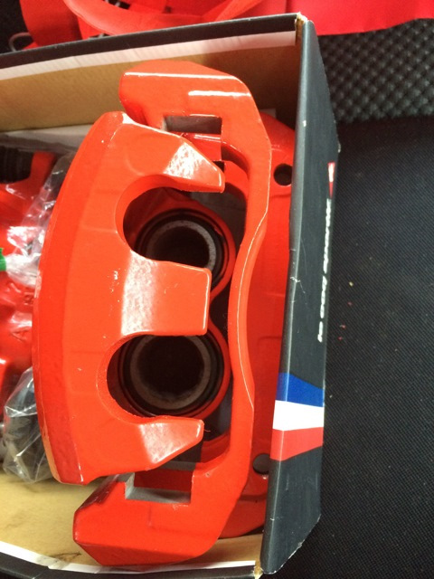 The small report on front calipers on Honda Accord Coupe 3L V6 | 6th