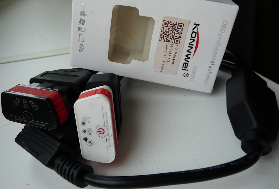 ELM327 Vgate iCar 2 BlueTooth (V1.5) — Suzuki Liana. Запчасти на фото: L12509