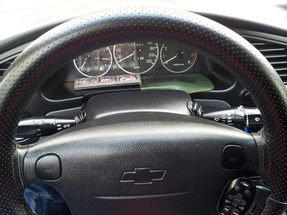 Обшивка руля))) — Chevrolet Lanos, 1,5 л, 2008 года | стайлинг | DRIVE2