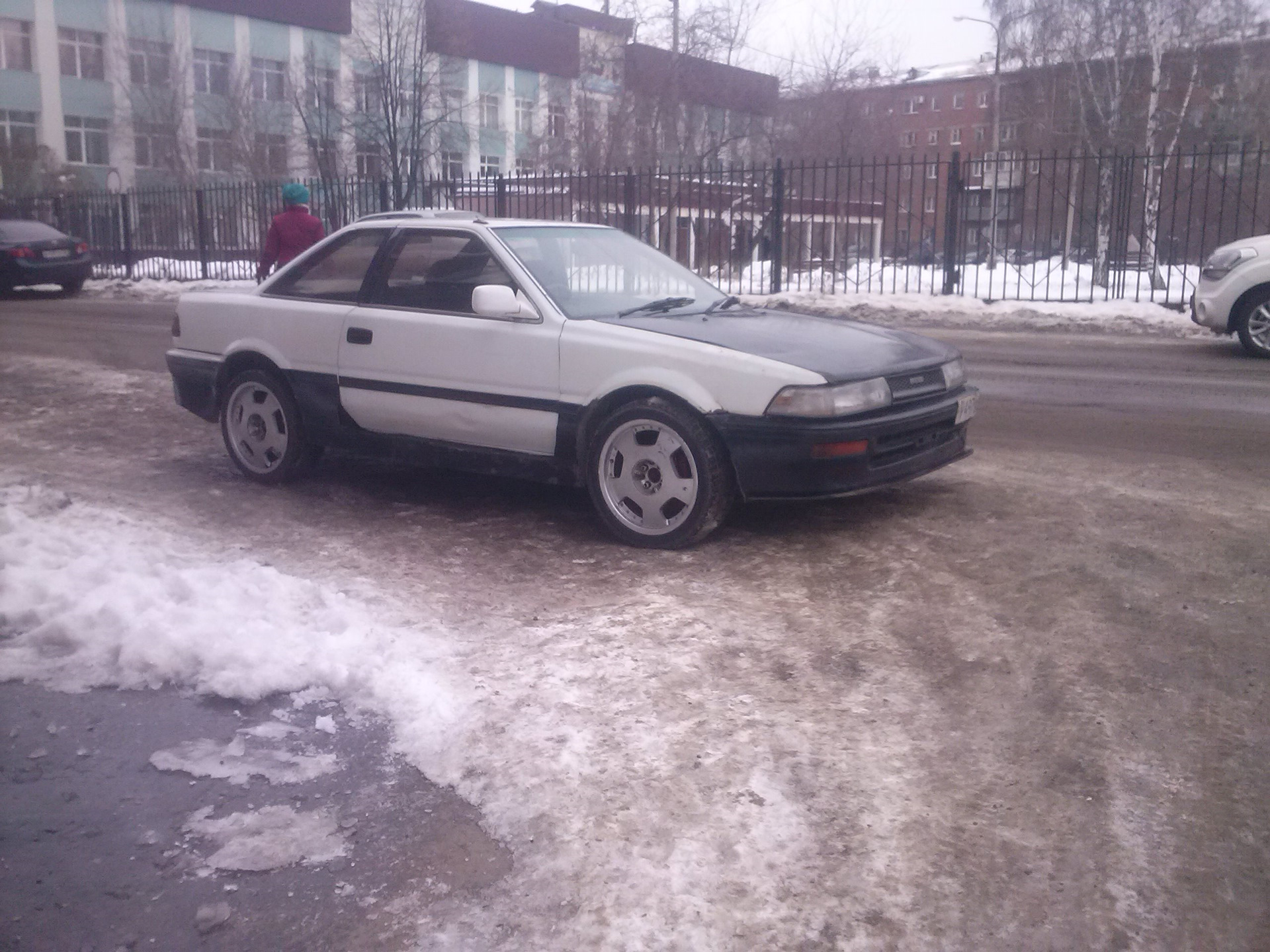 И снова 17 литье) — Toyota Corolla Levin (AE91/92), 1,5 л, 1989 года ...