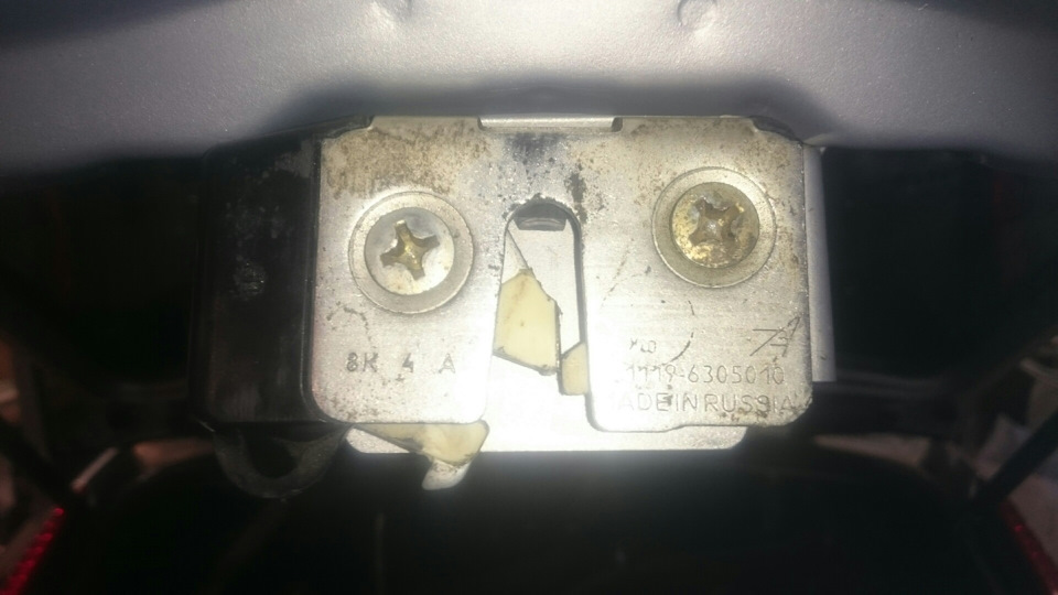 Открывание багажника с кнопки и тоннель от гранты — Lada Калина Спорт ...