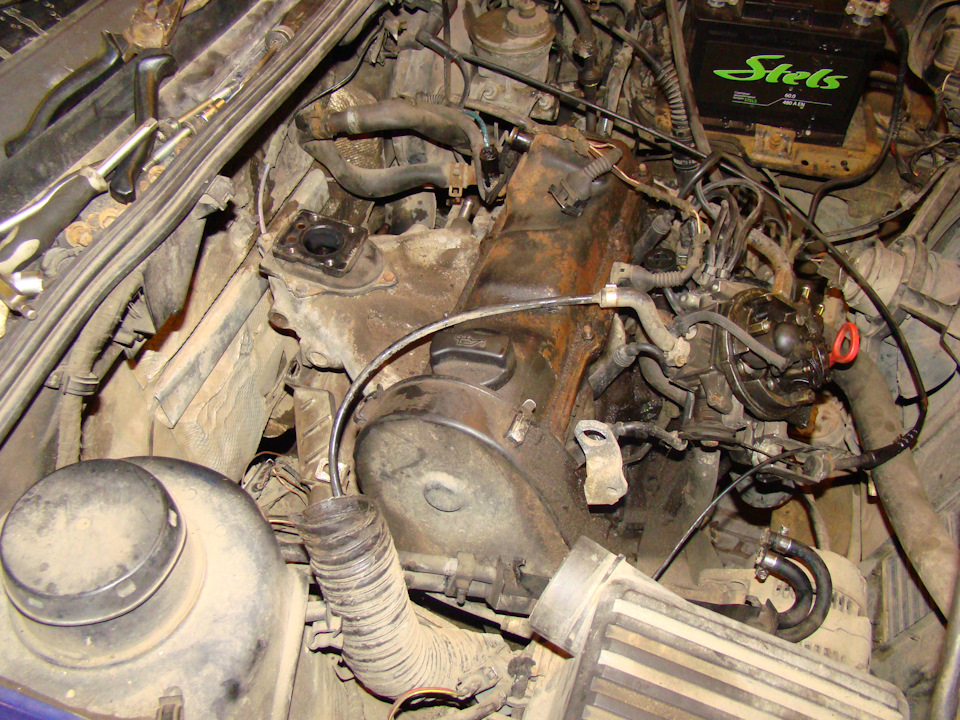 Замена прокладки и резинки впускного коллектора. — Volkswagen Golf Mk3 ...