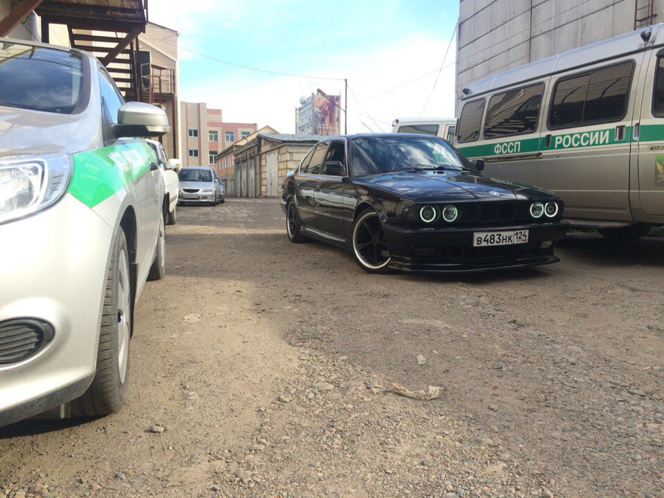 BMW e34 520i (Установка заваренного дифференциала) — BMW 5 series (E34 ...