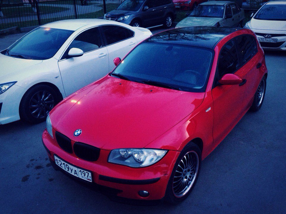 Тонировочка — BMW 1 series (E81/E87), 2 л, 2006 года | стайлинг | DRIVE2
