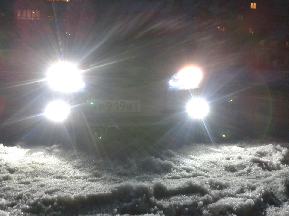 ксенон в ближний свет — KIA Spectra, 1,6 л, 2006 года | стайлинг | DRIVE2