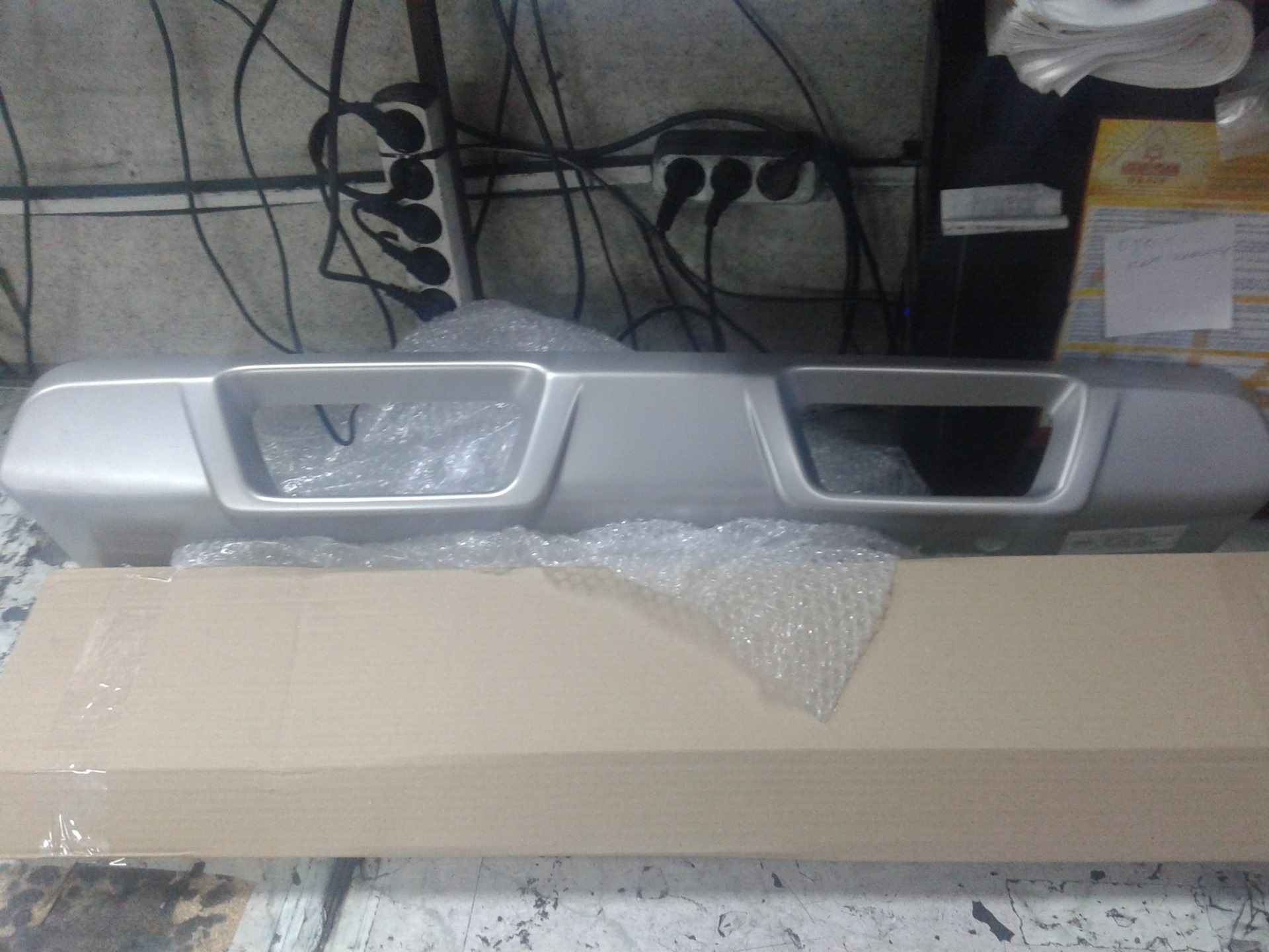 Запись №[9]:Накладка заднего бампера. — Nissan X-Trail II, 2,5 л., 2008 ...