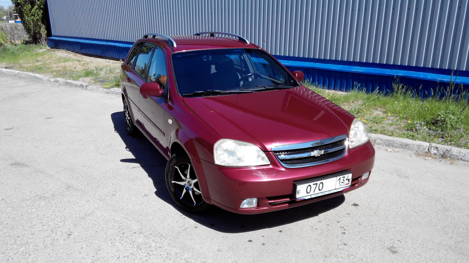 Chevrolet Lacetti SW 1.6 бензиновый 2008 | Темно-красный металлик на DRIVE2