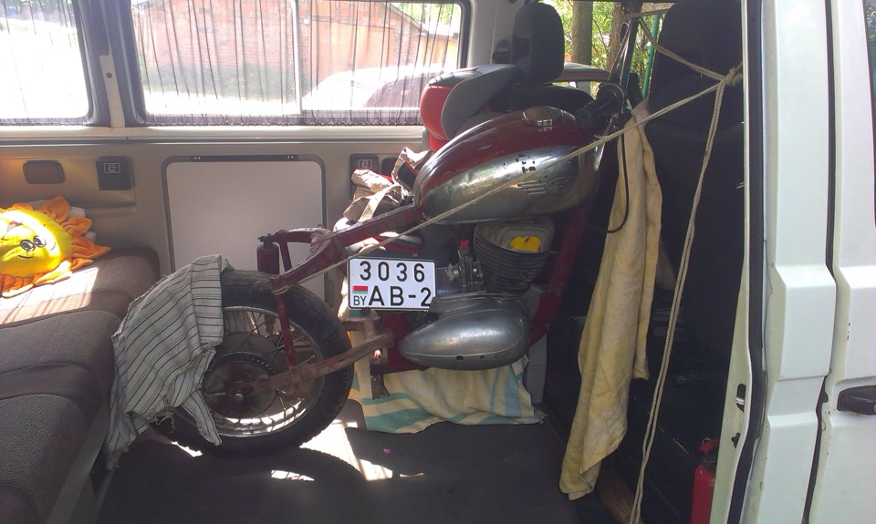 битый небитого везет :) — Volkswagen Transporter T3, 1,9 л, 1989 года ...