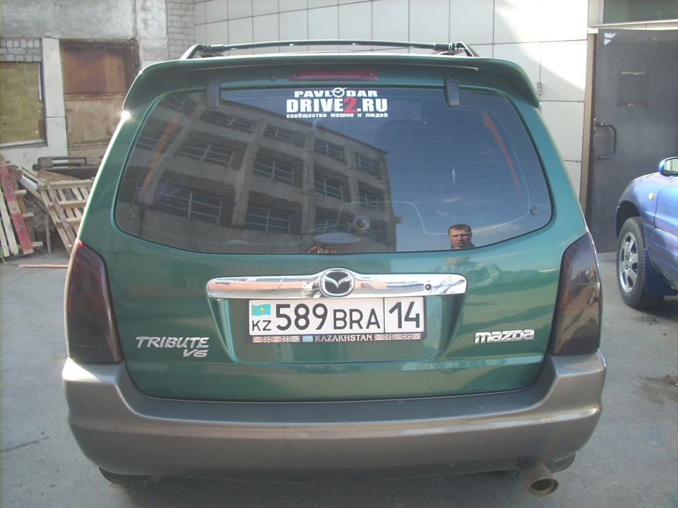Наклейка на заднее стекло! — Mazda Tribute I, 3 л, 2000 года | другое ...