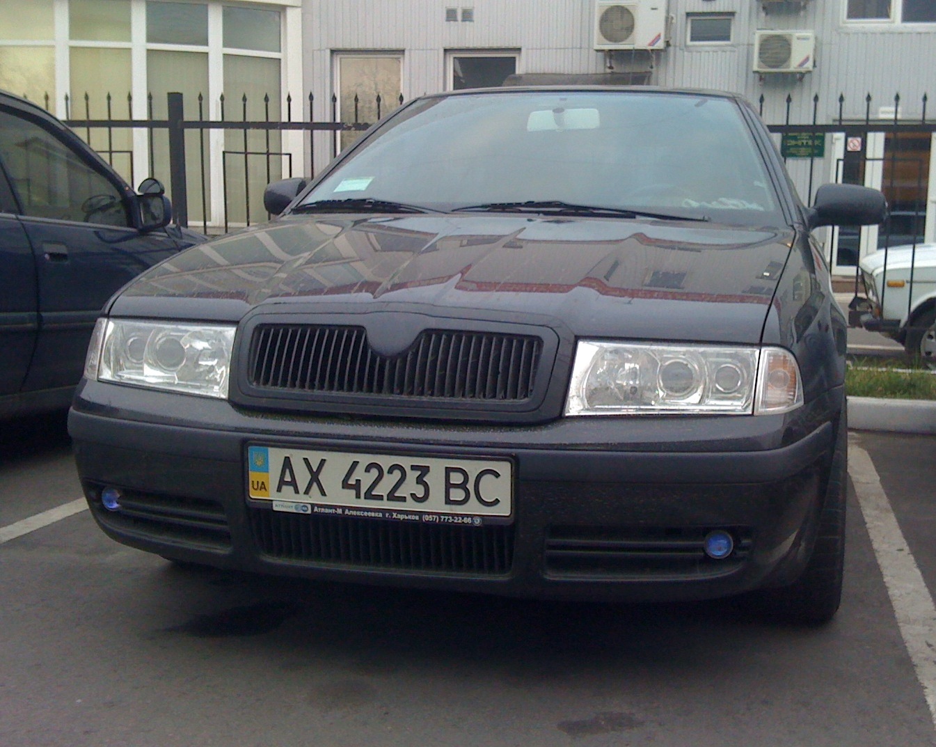 Новая оптика — Skoda Octavia A4 Mk1, 1,8 л, 2007 года | тюнинг | DRIVE2