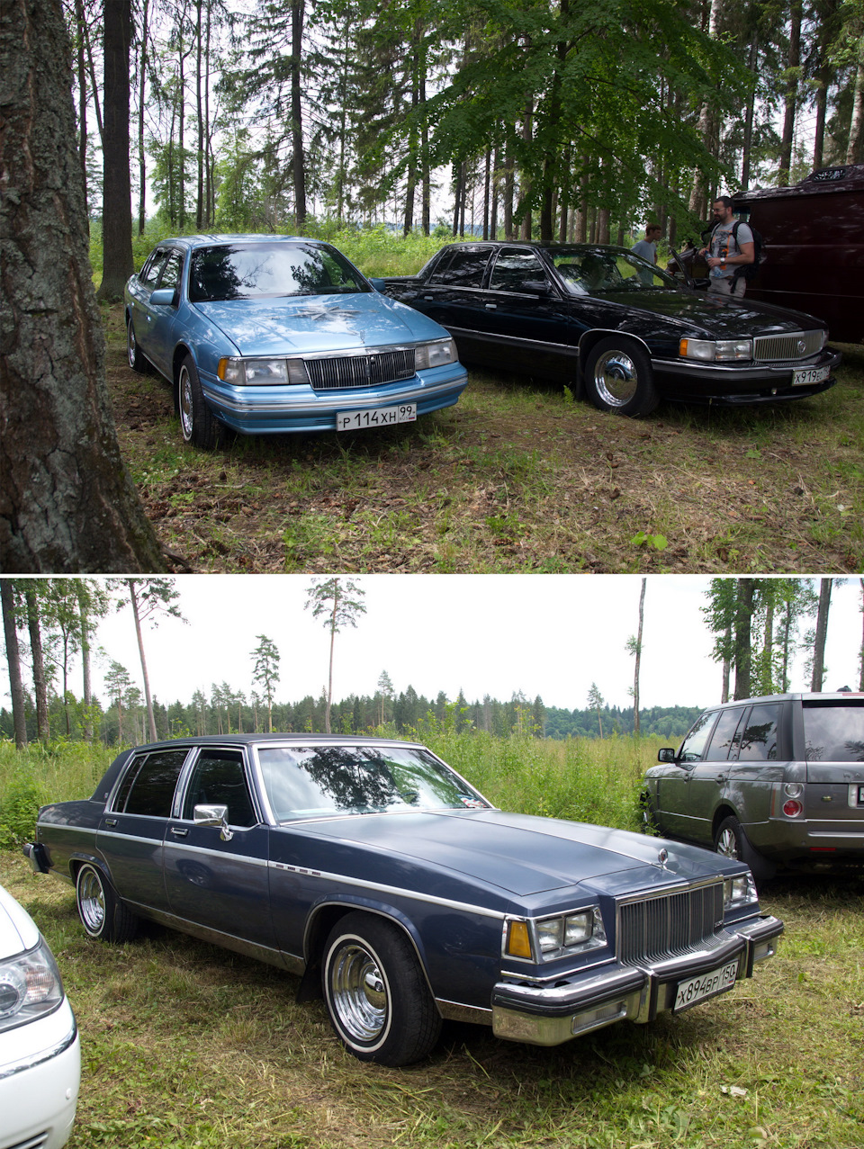 Lincoln Continental & Cadillac DeVille, Buick Electra Park Avenue; — Lincoln Town Car III