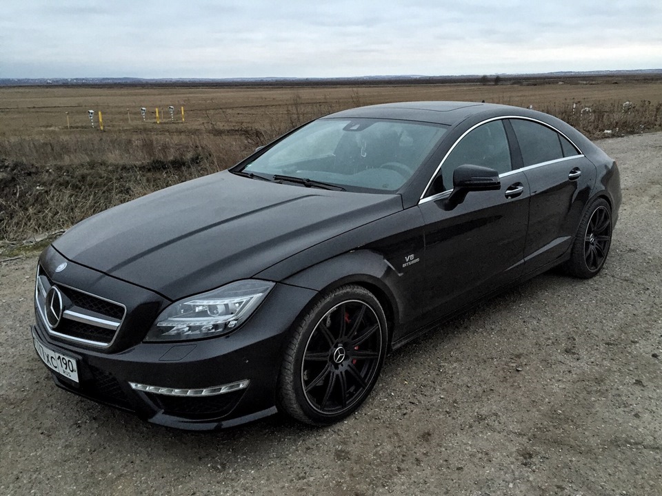 CLS 63 AMG черный