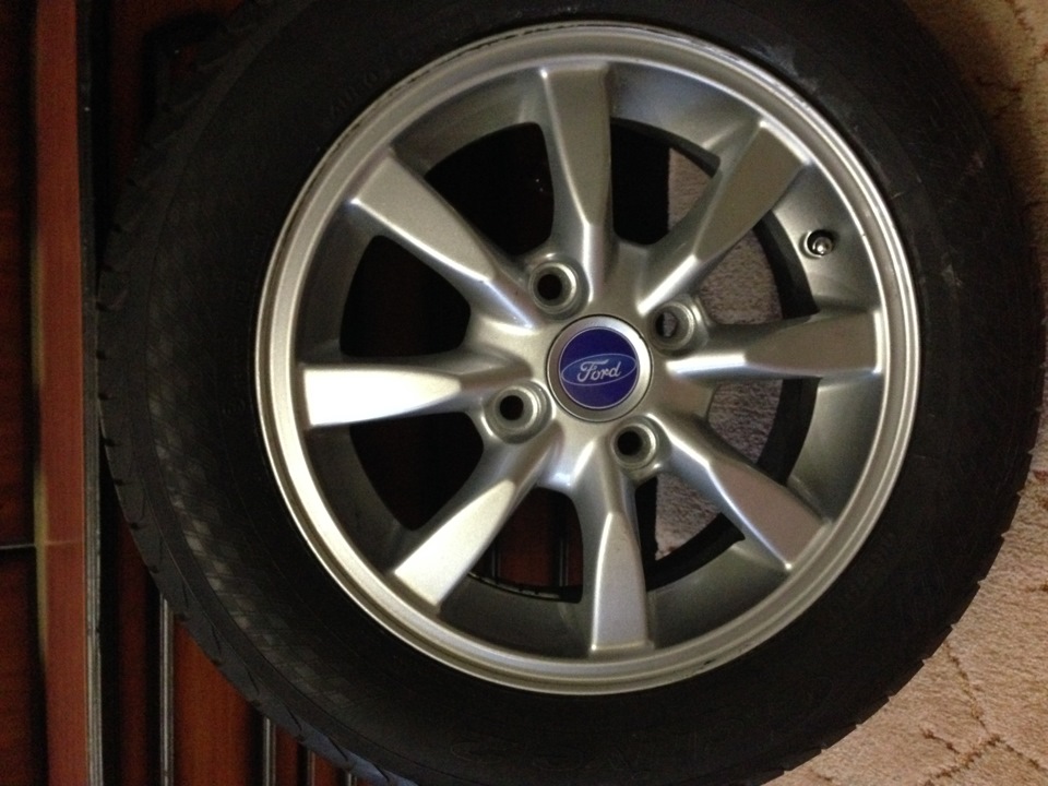 Покрасил диски — Ford Fiesta (Mk V), 1,6 л, 2008 года | колёсные диски ...