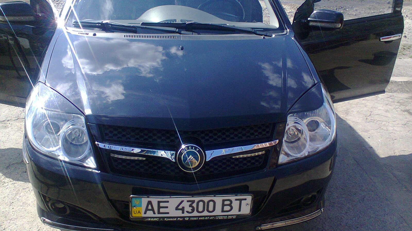 Geely MK маски в черный