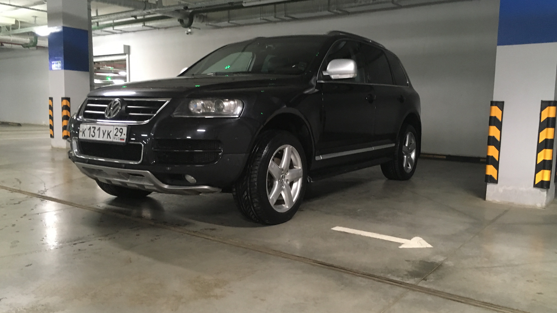 Кинг-Конг — Volkswagen Touareg (1G), 2,5 л, 2006 …