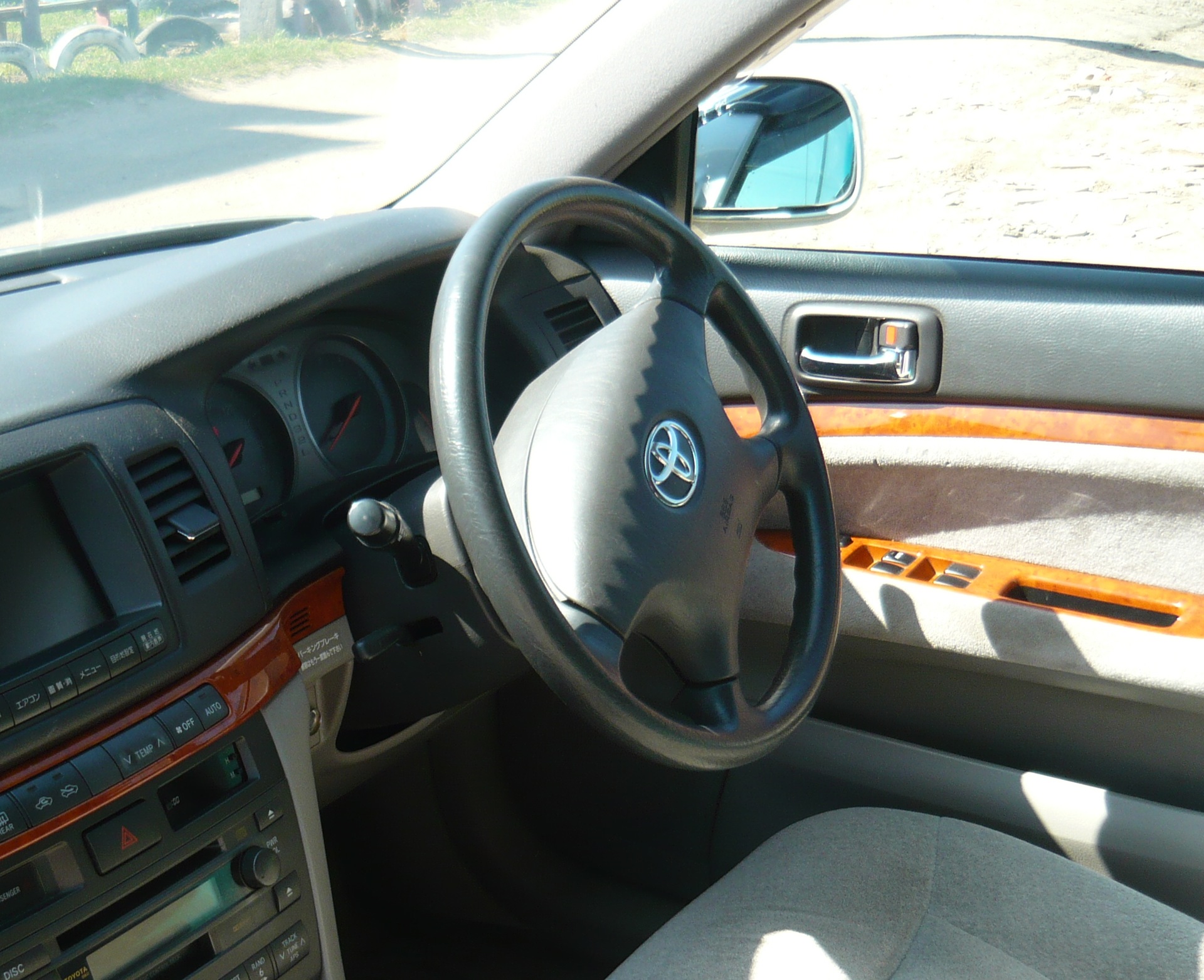 Replacing the steering wheel  - Toyota Mark II 20 L 2001