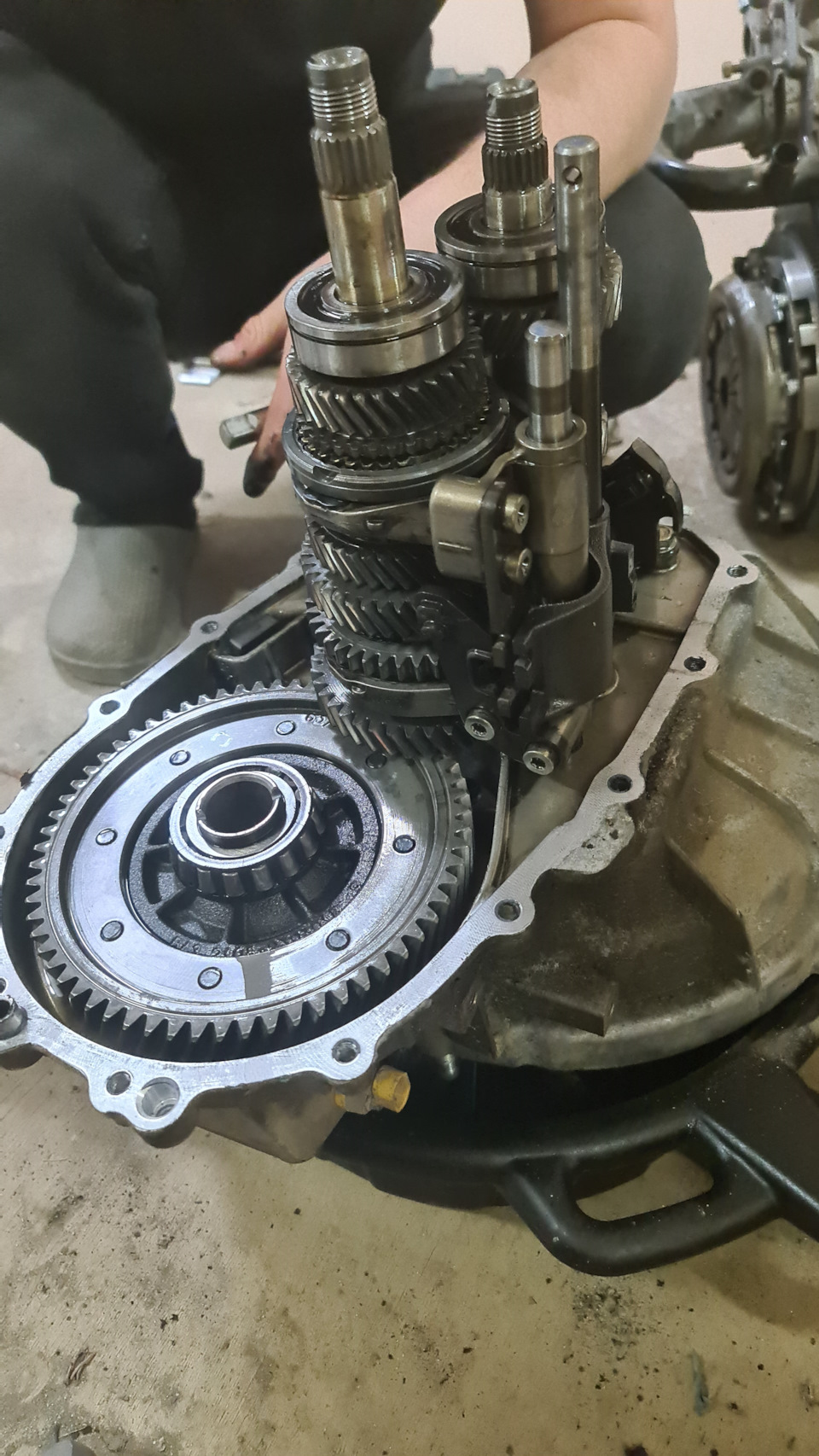 Разобрали кпп (поставили ротор спидометра) — Volkswagen Lupo, 1 л, 1999 ...