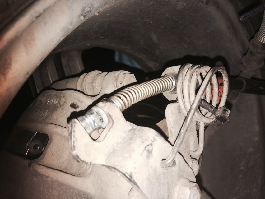 Трос ручника — Москвич Князь Владимир, 2 л, 2000 года | своими руками ...