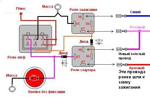 мотор дяди васи самозапитка схема