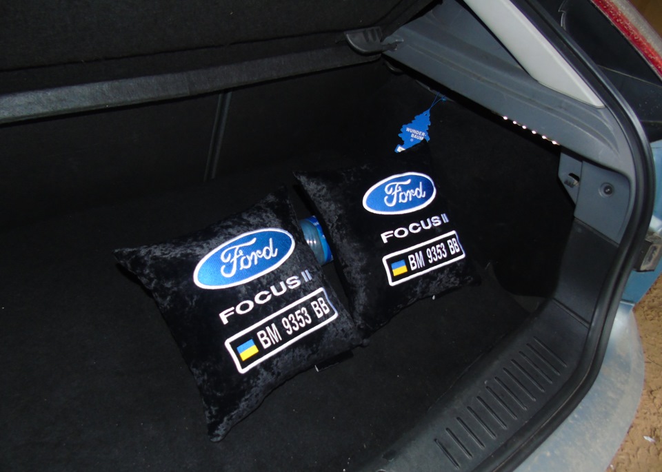Подушечки в салон . — Ford Focus Hatchback II, 1,6 л, 2008 года ...