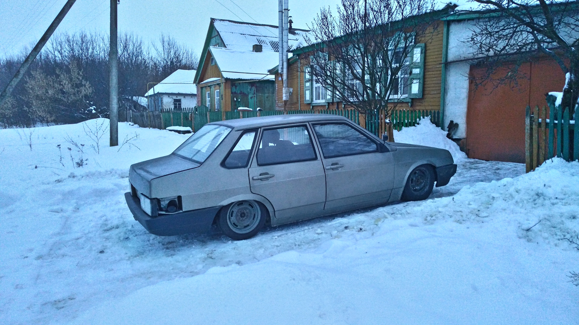 Lada 21099 1.5 бензиновый 2001 | Papirus on AIR® на DRIVE2