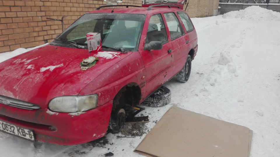 Развалился шрус — Ford Escort Mk6, 1,8 л, 1995 года | поломка | DRIVE2