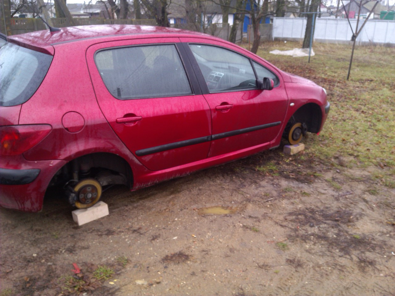 Нелюди — Peugeot 307, 1,6 л, 2004 года | колёсные диски | DRIVE2