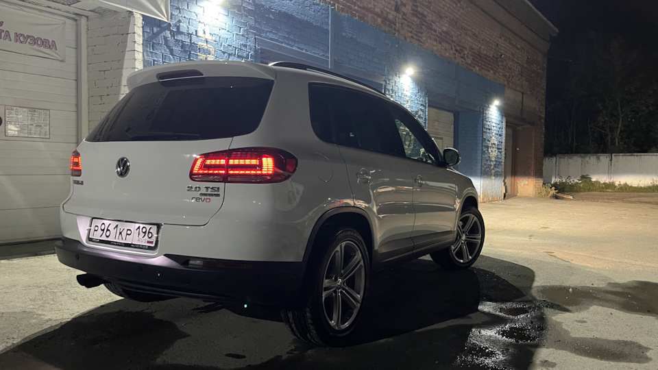 Volkswagen Tiguan (1G) 2.0 бензиновый 2015 | Белая фурия на DRIVE2