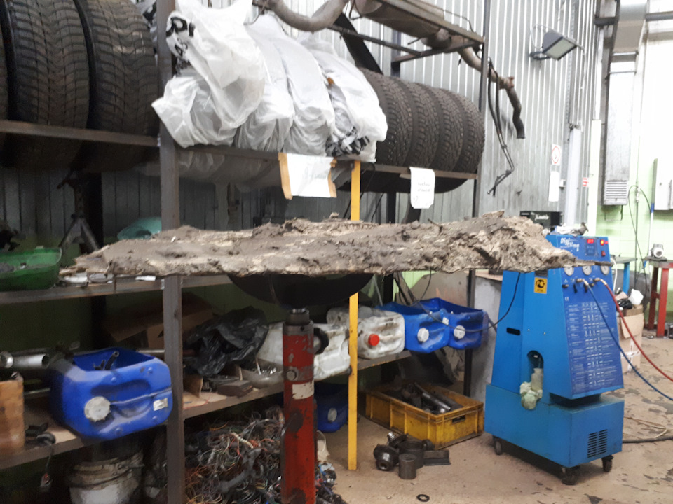 Как мы чистили Actyon D20DTF после падения в болото — SsangYong Actyon ...