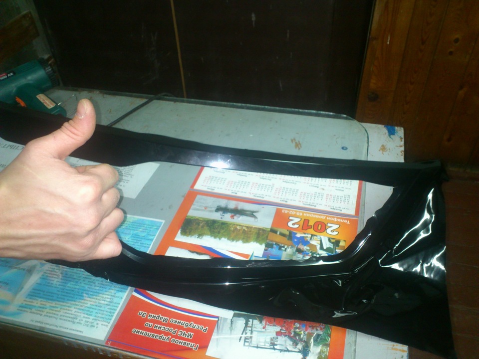 Решил переделать решетку радиатора :) — KIA Ceed (1G), 1,6 л, 2011 года ...