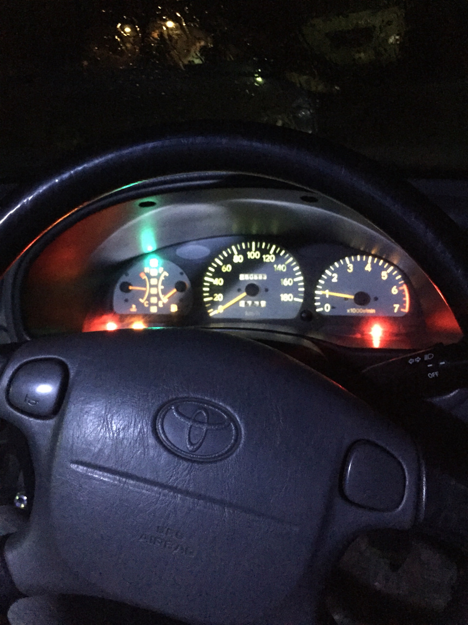 Горит датчик ABS — Toyota Starlet (90), 1,3 л, 1997 года | поломка | DRIVE2