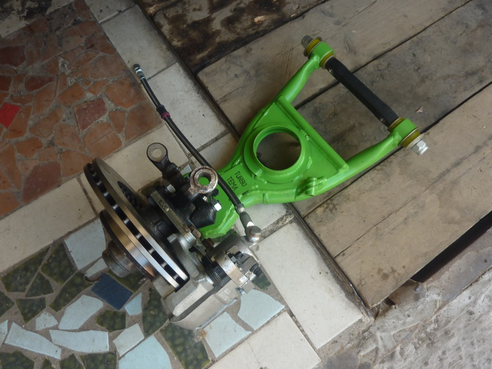 Рычаги турботема зеленые — Lada 2107, 1,5 л, 2002 года | своими руками ...