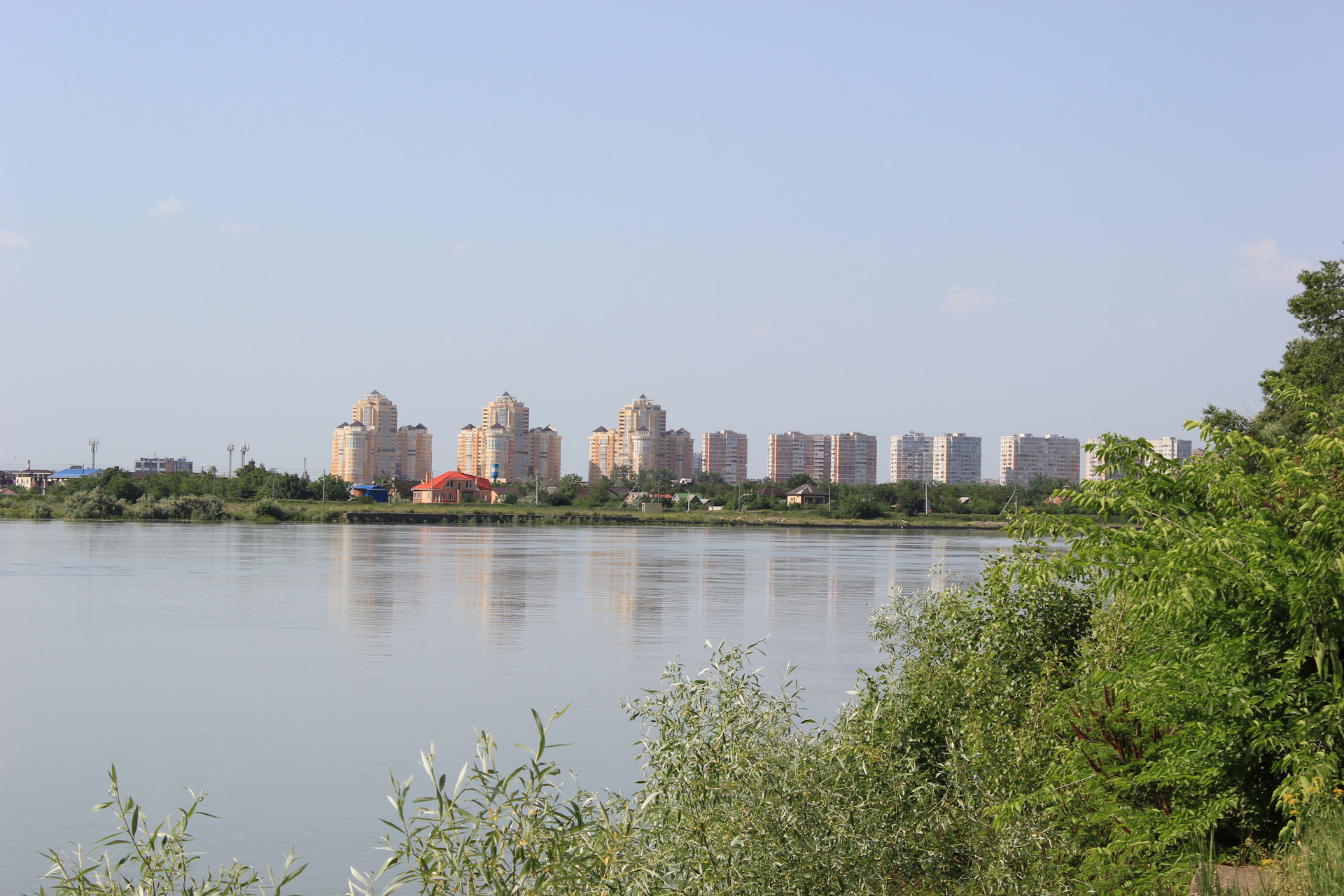 Река Кубань Краснодар